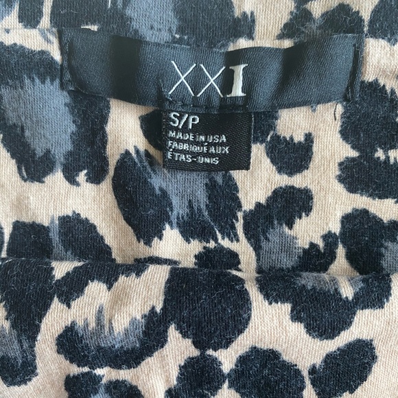 Animal Leopard Print Mini Skirt - Picture 3 of 4